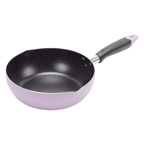 フライパン 24cm IH対応 ラベンダー