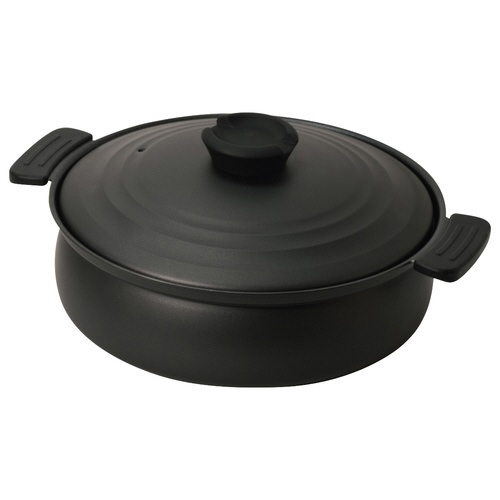 卓上鍋 26cm IH対応 軽量 フッ素樹脂加工