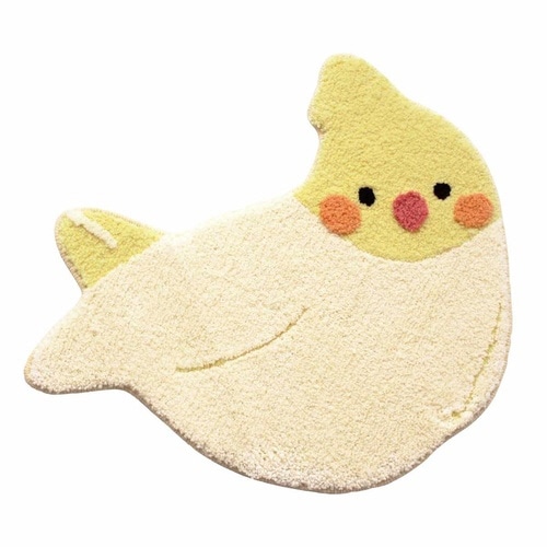 トイレマット 56×55cm オカメインコ