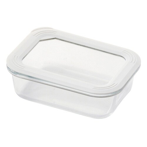 保存容器 550ml 簡単密閉 耐熱ガラス保存容器