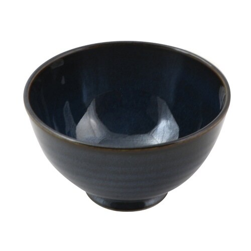 茶碗 11.5cm 軽量磁器 ネイビー