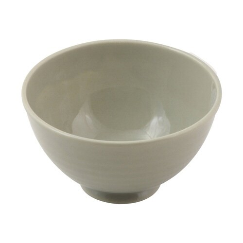 茶碗 11.5cm 軽量磁器 ライトグレー