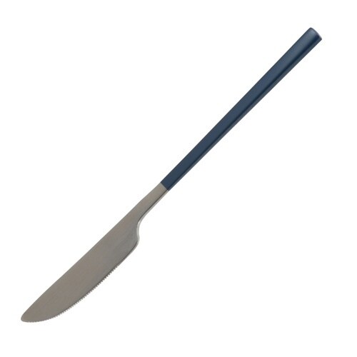 テーブルナイフ 21cm ステンレス ネイビー