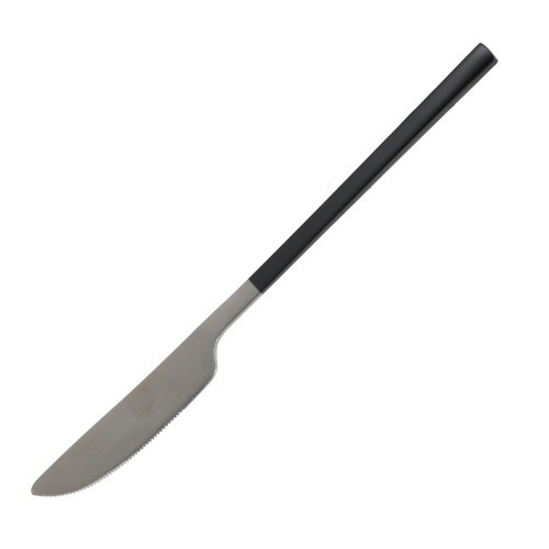 テーブルナイフ 21cm ステンレス ブラック