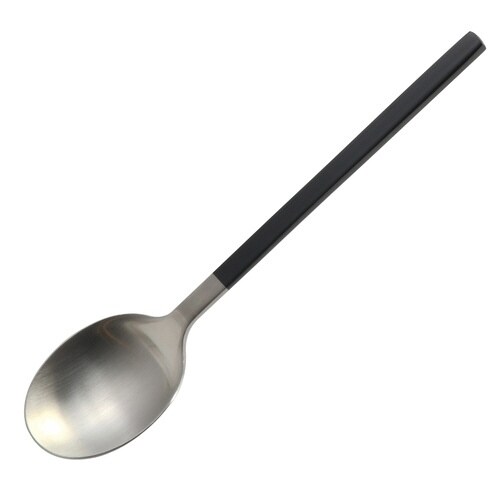 スプーン 18.5cm ステンレス ブラック