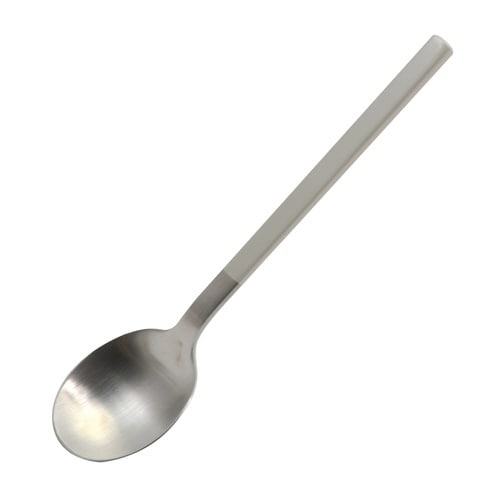 スプーン 14cm ステンレス ライトグレー