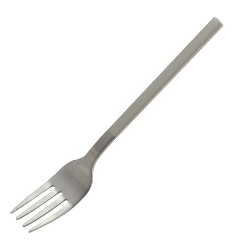 フォーク 14.5cm ステンレス ライトグレー
