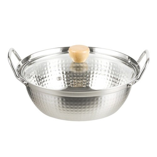 卓上鍋 20cm 和らぎ ガラス蓋付き×2