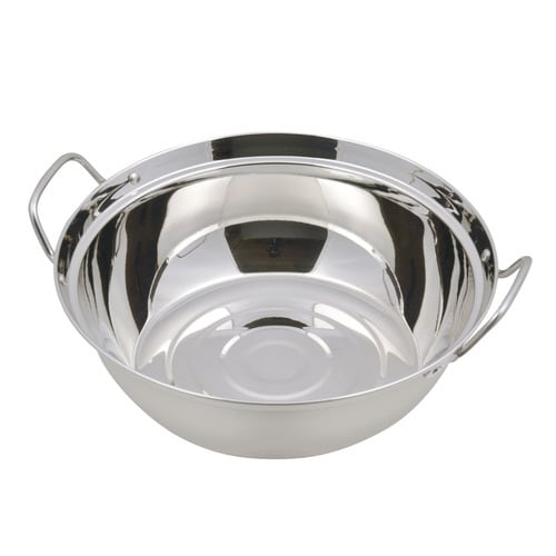 もつ鍋 24cm だんらん ステンレス製×2