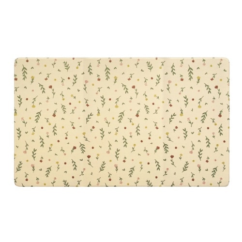 キッチンマット フラワー×2