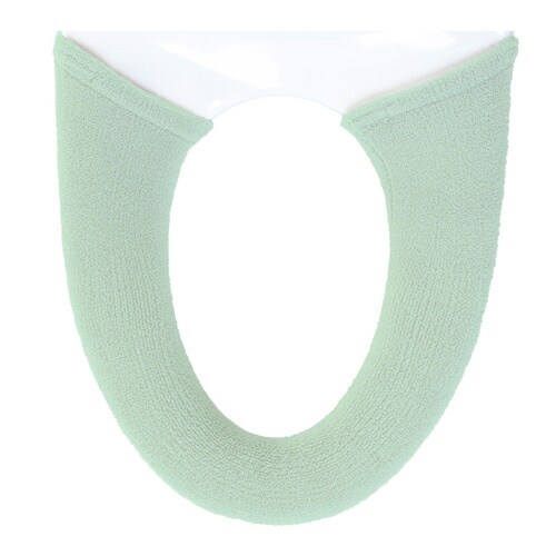 便座カバー フルールブラン グリーン×2