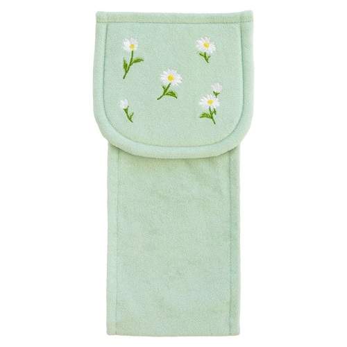 ペーパーホルダーカバー フルールブラン グリーン