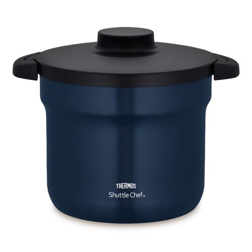 サーモス 真空保温調理器 4.3L ネイビー