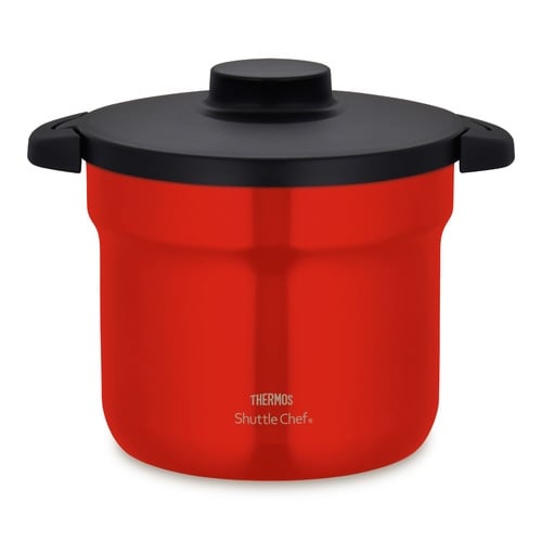 サーモス 真空保温調理器 4.3L アーバンレッド