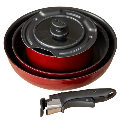 サーモス 取っ手のとれるフライパン5点セット