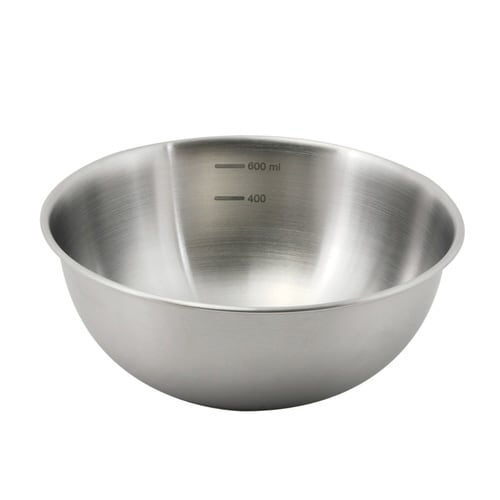 ボウル 15cm メモリ付き ステンレス製