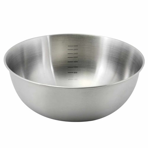 ボウル 27cm メモリ付き ステンレス製