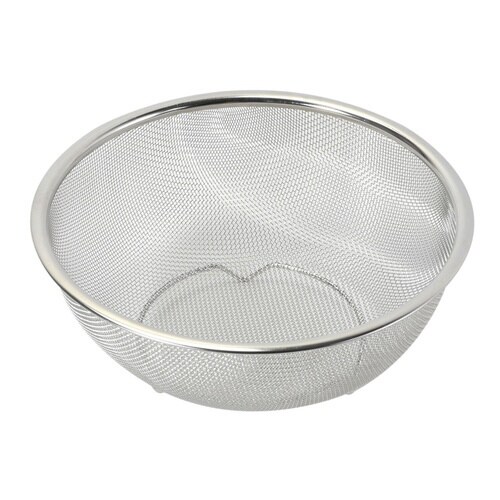 ザル 21cm ステンレス製 ベーシスライン