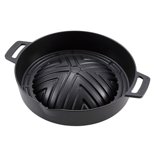 キャストアルミ ジンギスカン鍋 20cm