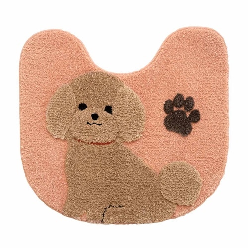 トイレマット 60×55cm プードル