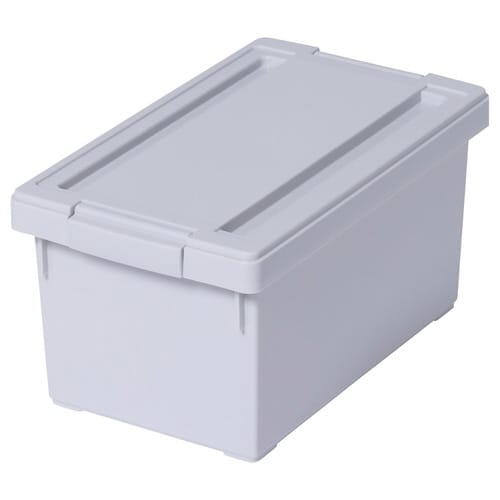 収納ケースいれと庫interiorSグレー×2