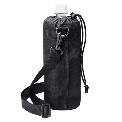 ペットボトルカバー900mlから1L用ブラック×2