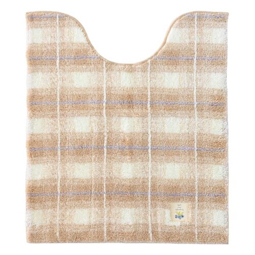 トイレマット 75×63cm ベージュ