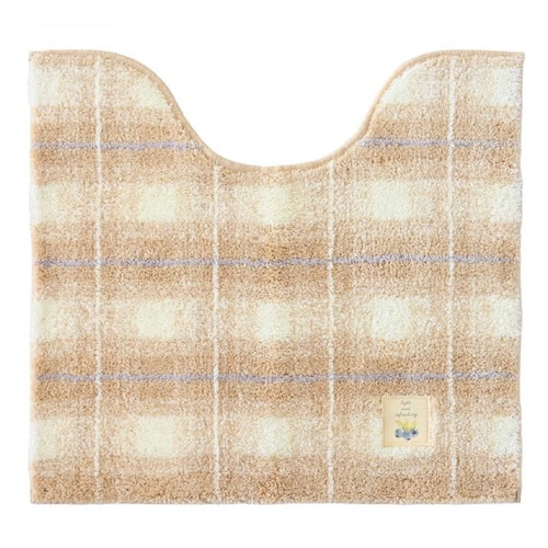 トイレマット 55×60cm ベージュ