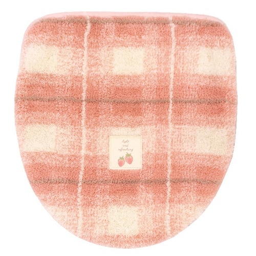 蓋カバー フライス トイレフタカバー 兼用 ピンク