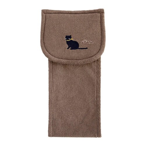 ペーパーホルダーカバー ミニョン ブラウン