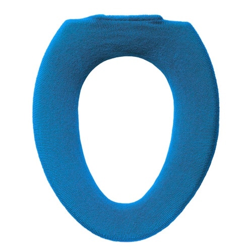 便座カバー シエラ O型便座カバー ブルー