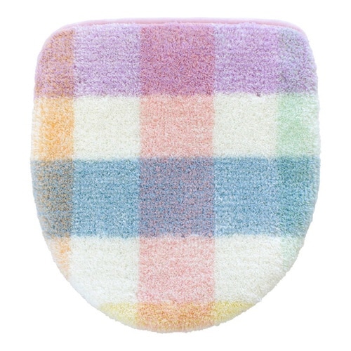 蓋カバー パレット トイレフタカバー 兼用 ピンク