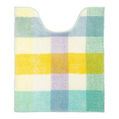 トイレマット パレット 約70×58cm グリーン
