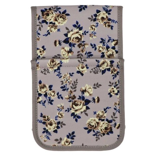 ペーパーホルダーカバー ピースローズ グレー