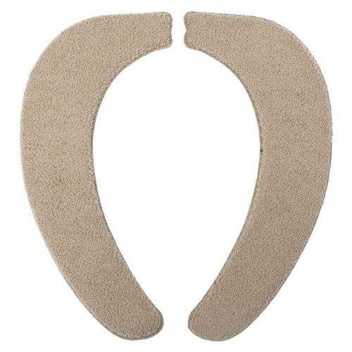 便座シート MOU 便座クッション ベージュ×2