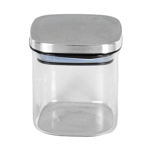 保存容器 キッチンアシスト 角型 ガラス×2