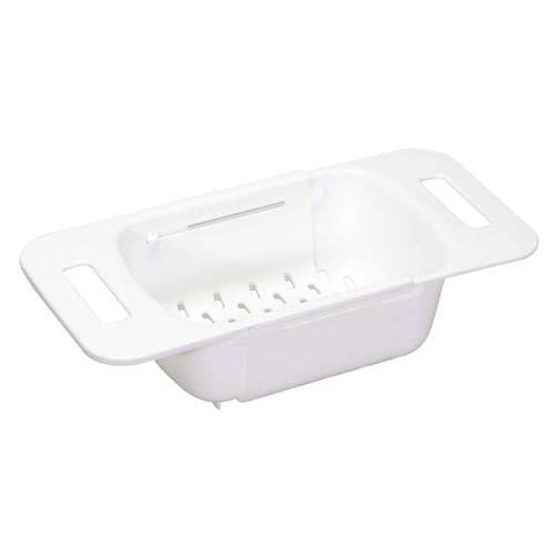 水切りラック キッチンスマイル 伸縮できる