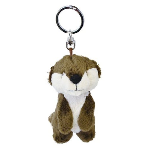 キーホルダー ビーンバッグ アニマル カワウソ