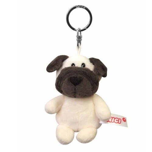 キーホルダー ビーンバッグ アニマル パグ