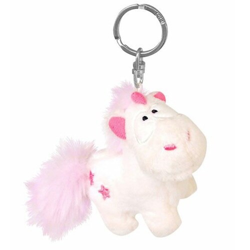 キーホルダー ビーンバッグ ユニコーン×ピンク