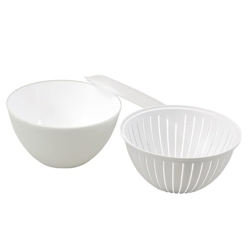 ボウル 3点セット 19cm クリアグリーン