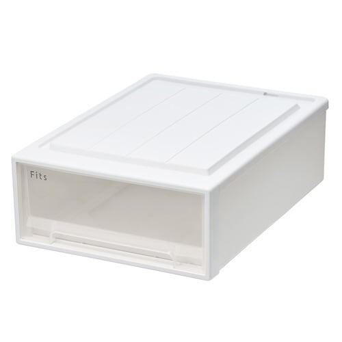 収納ケース Fits フィッツ ホワイトクリア