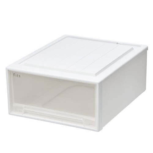 収納ケース Fits フィッツ ホワイトクリア