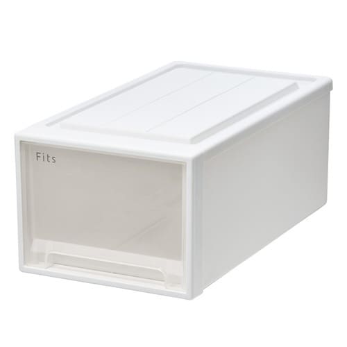 収納ケース Fits フィッツ ホワイトクリア