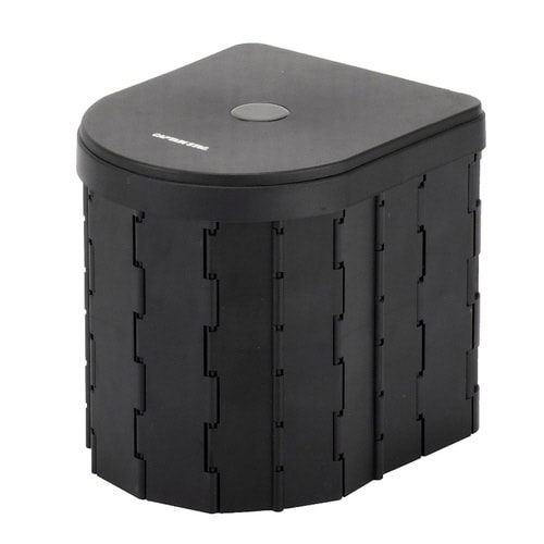 簡易トイレ ポータブルトイレ D型 折りたたみ