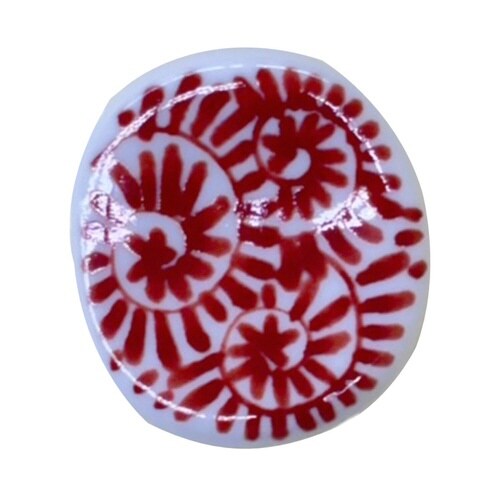箸置き 箸置 タコ唐草 赤
