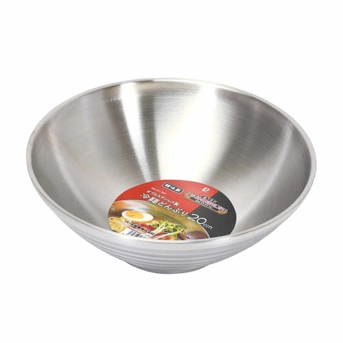 韓味家 ダブルステンレス製 冷麺 どんぶり