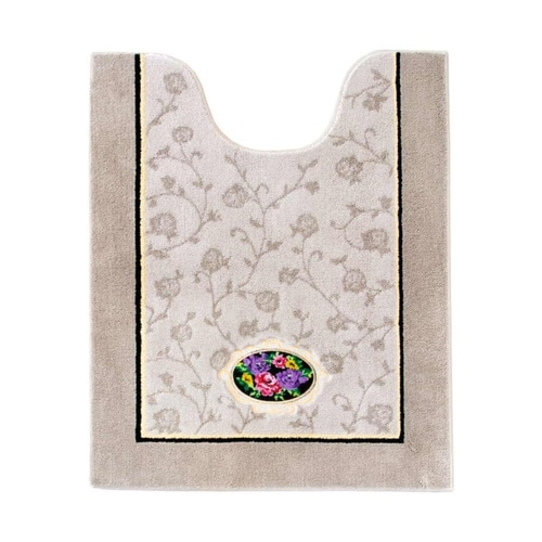 トイレマット シェニールロゼ ベージュ