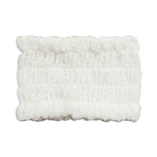 ヘアターバン プリスベイス エピ ホワイト×2