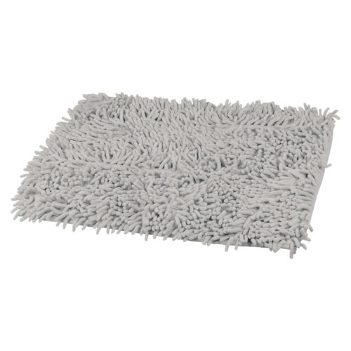 バスマット ふかふか快適 ライトグレー